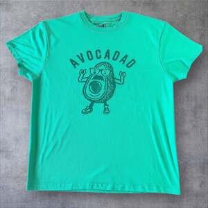 Crazy Dog T-Shirts Avocadad Graphic T-Shirt Mens XL